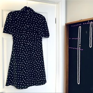 Molly Bracken Twist Highneck Heart Dress